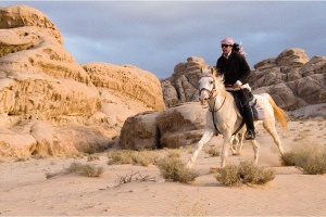 Horse riding in Little Petra 02