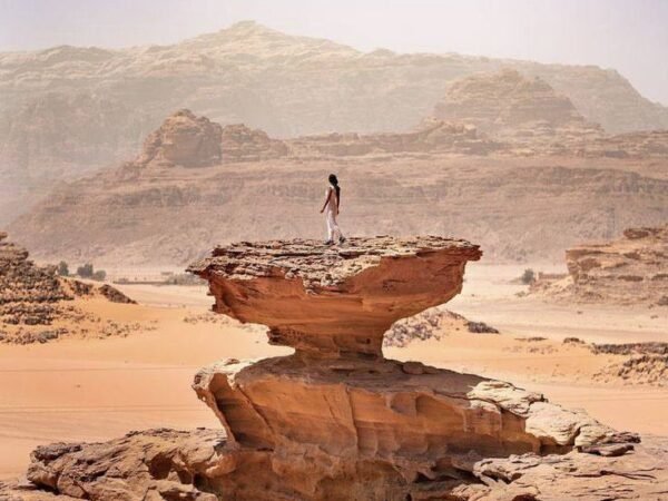Wadi Rum from Dead Sea