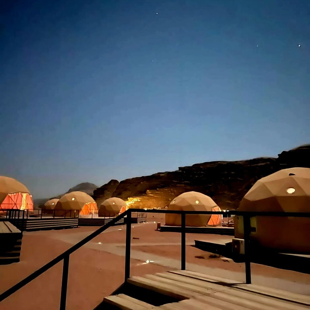 Wadi Rum from Dead Sea