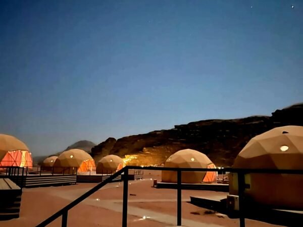 Wadi Rum from Dead Sea