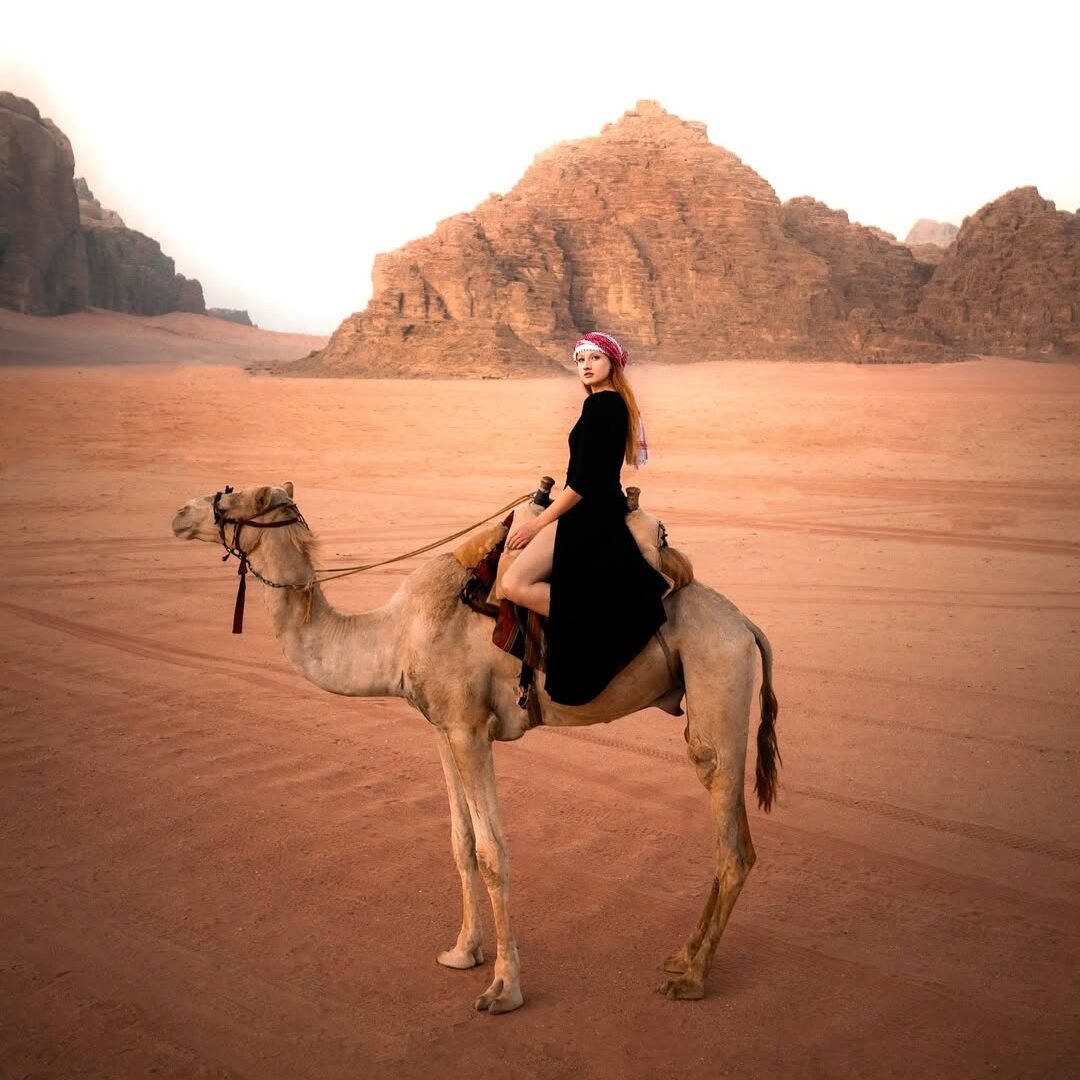 Wadi Rum from Dead Sea