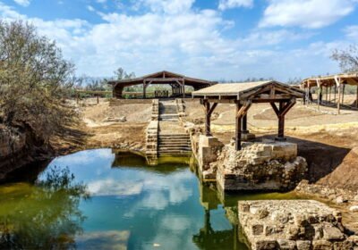 Amman to Baptism site (Bethany), Madaba, Nebo and Mukawer and the Dead Sea