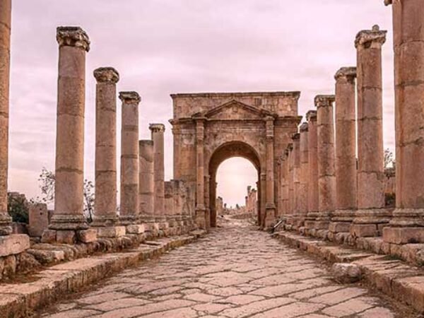 Jerash, Ajloun and Um Qais from Dead Sea