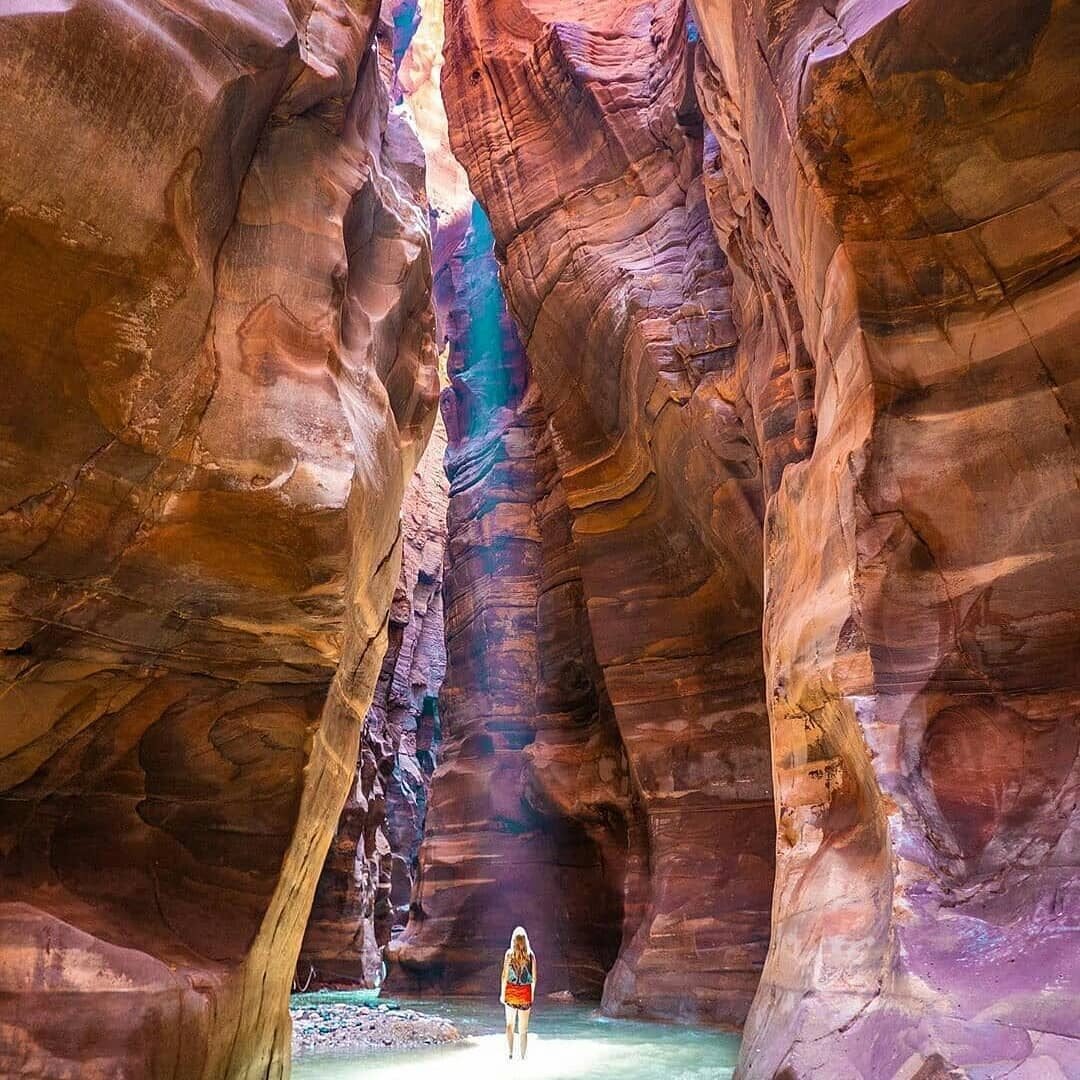 Wadi Al Mujib from Dead Sea