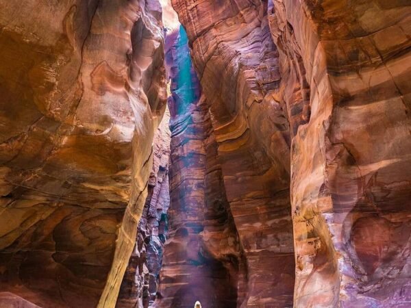 Wadi Al Mujib from Dead Sea