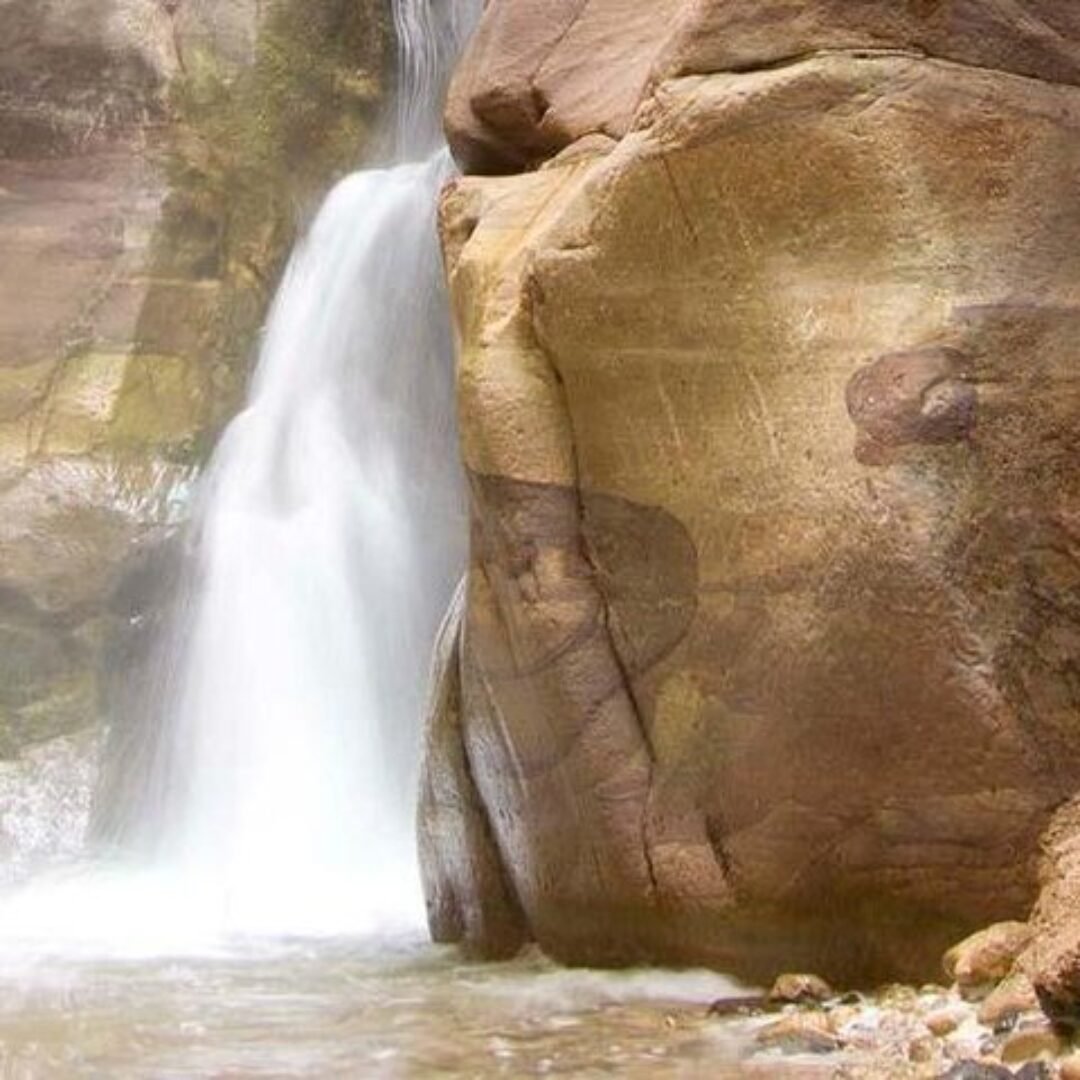 Wadi Al Mujib from Dead Sea