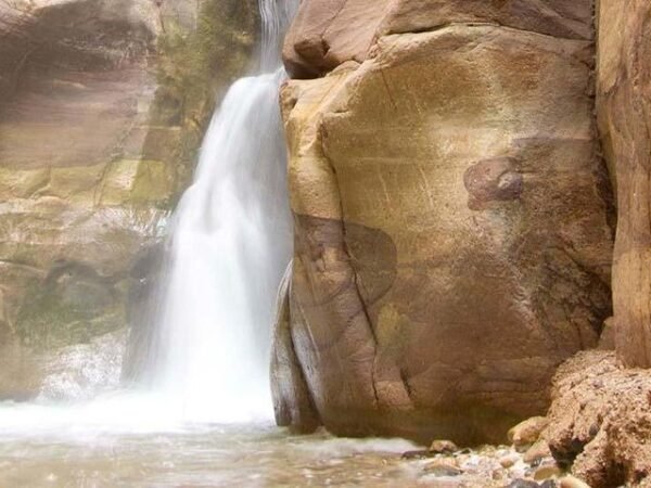 Wadi Al Mujib from Dead Sea