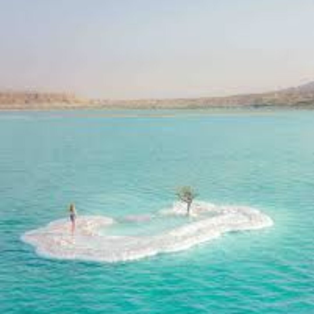 Dead Sea and Jerash from Amman