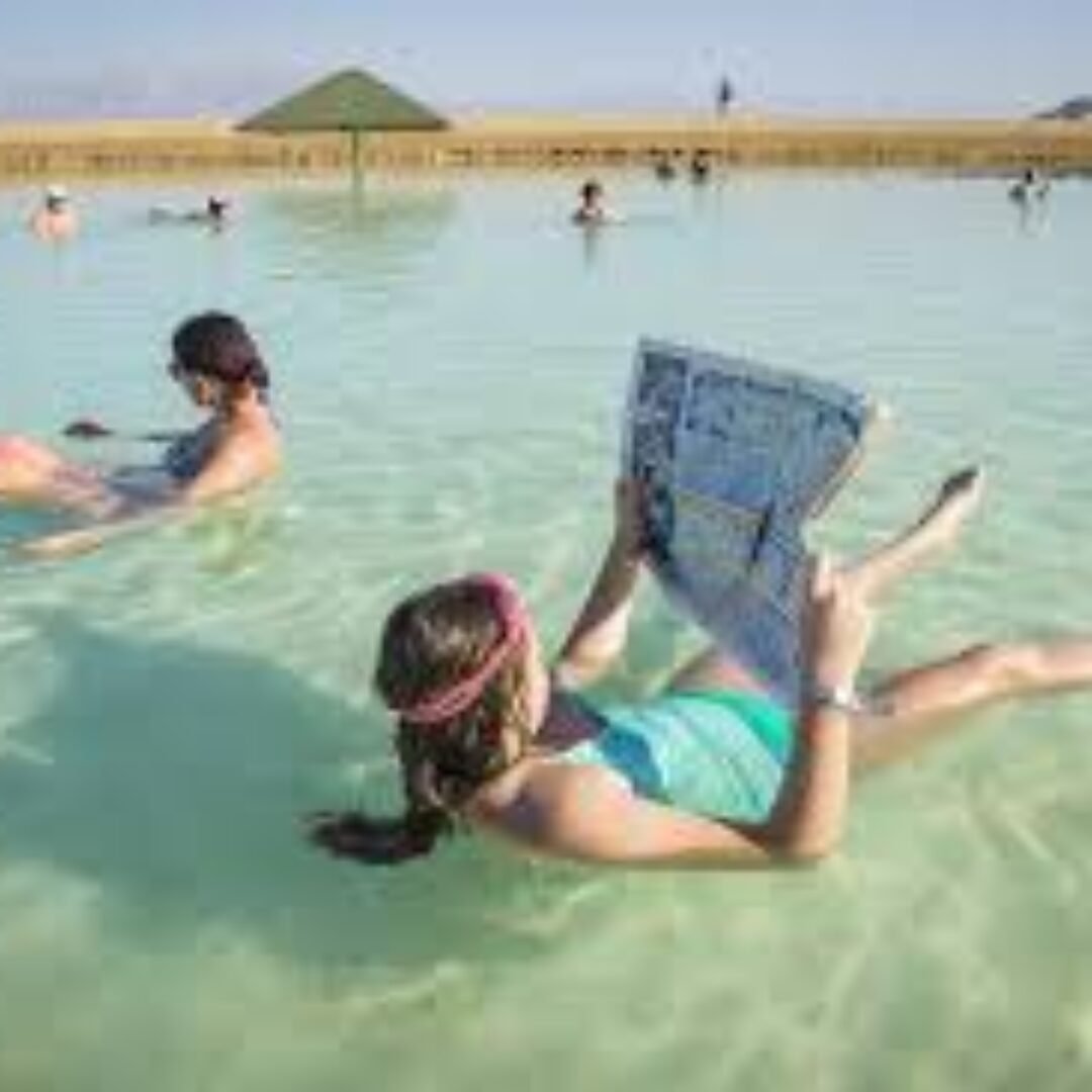 Dead Sea and Jerash from Amman