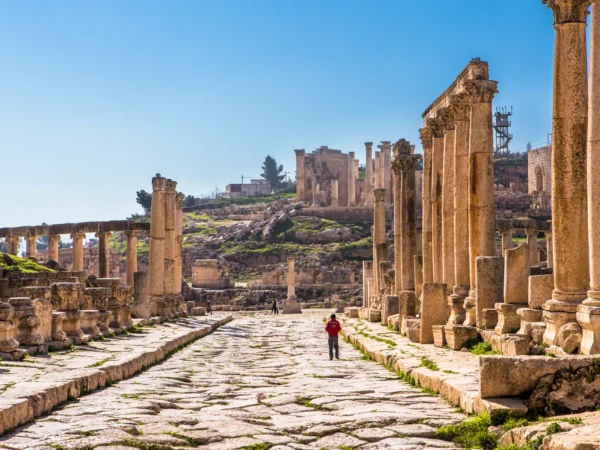 Jerash, Ajloun and Um Qais from Dead Sea
