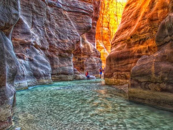 Wadi Al Mujib from Dead Sea